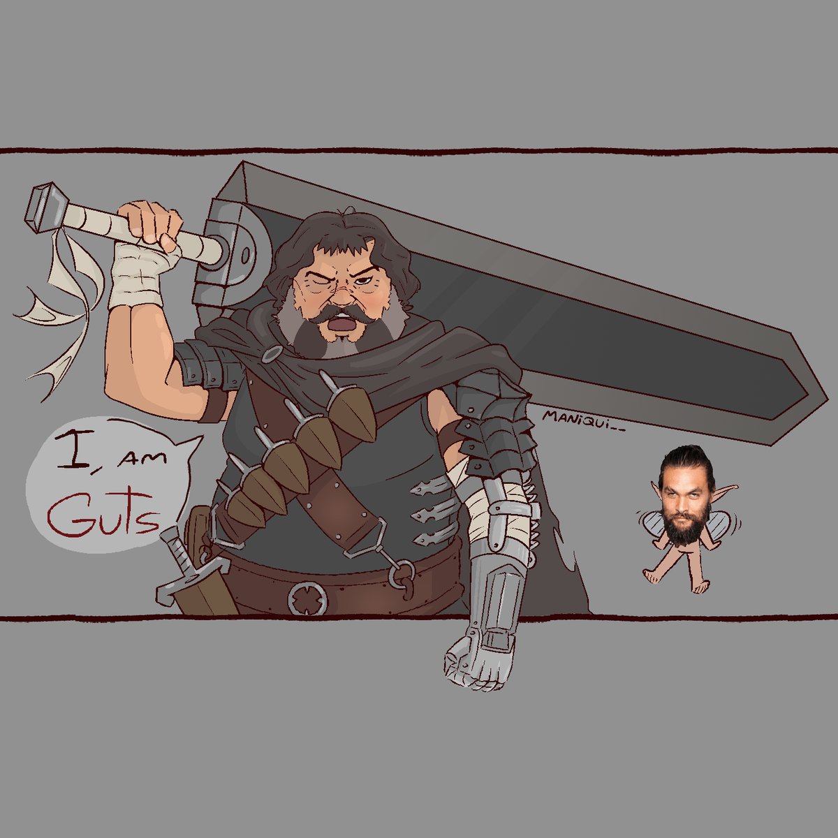 Maniqui__'s tweet image. Guys, berserk live action leaked #Minecraft #MinecraftMovie #jackblack