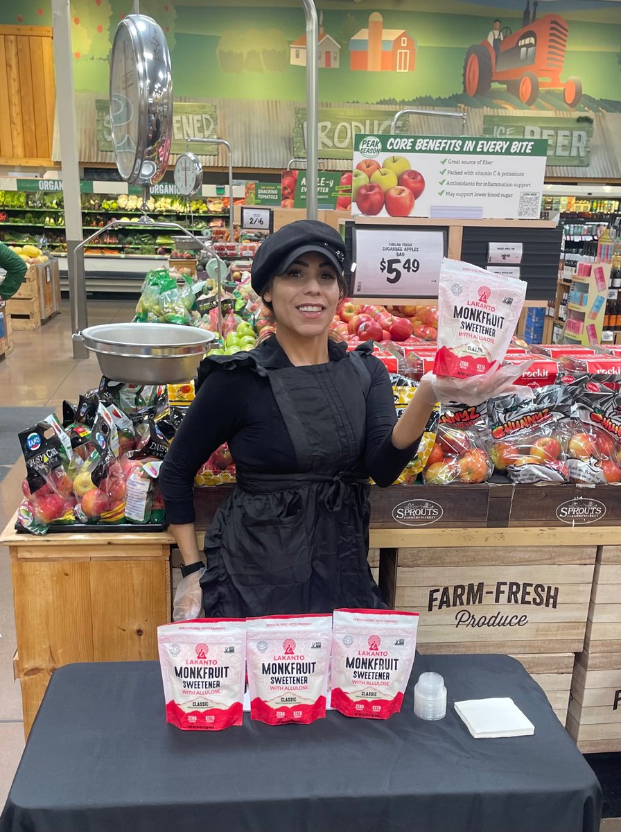 Lolamarie_1986's tweet photo. #lakanto #socialsampling #sproutsfarmersmarket @SocialSampling @sproutsfm https://t.co/dgNdeL7WSR