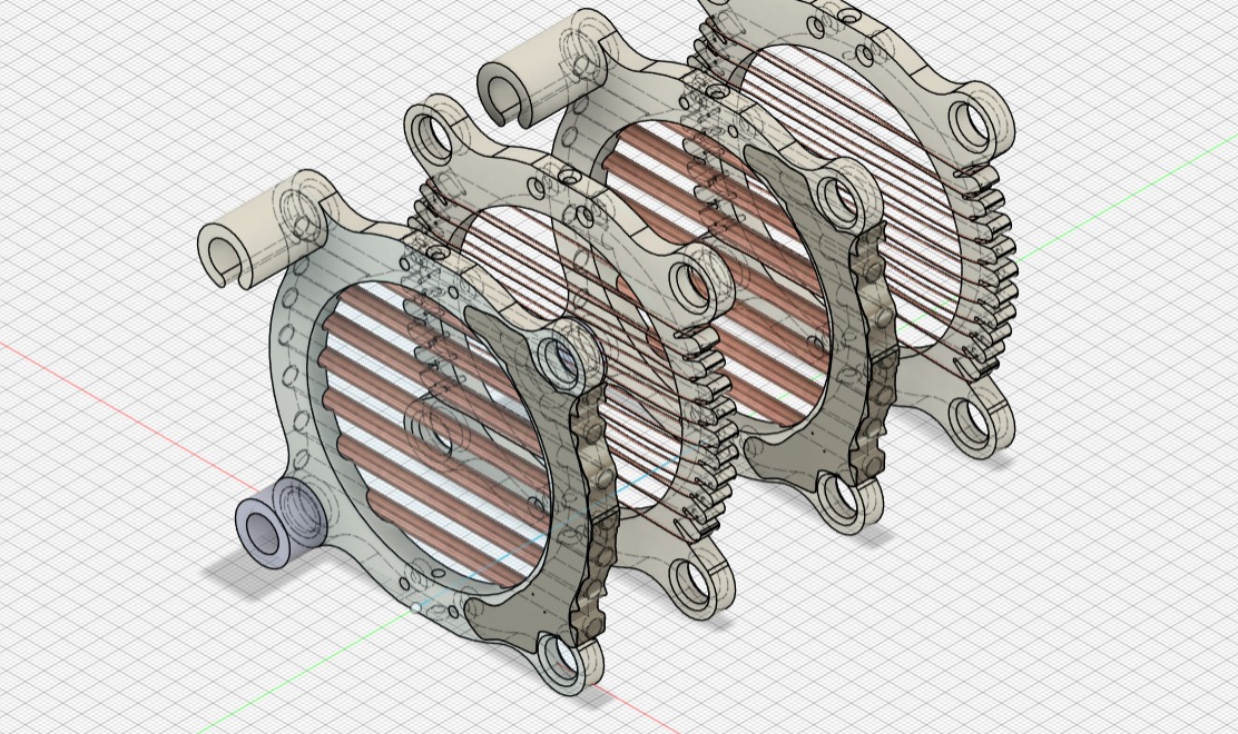 ionicpropulsoin's tweet photo. My CAD skills are getting better and better here is a CAD of simple ion propulsion system, I'm picking up different skills very fast python/CAD/Astrodynamics/Propulsion https://t.co/naN7Ovzhn1