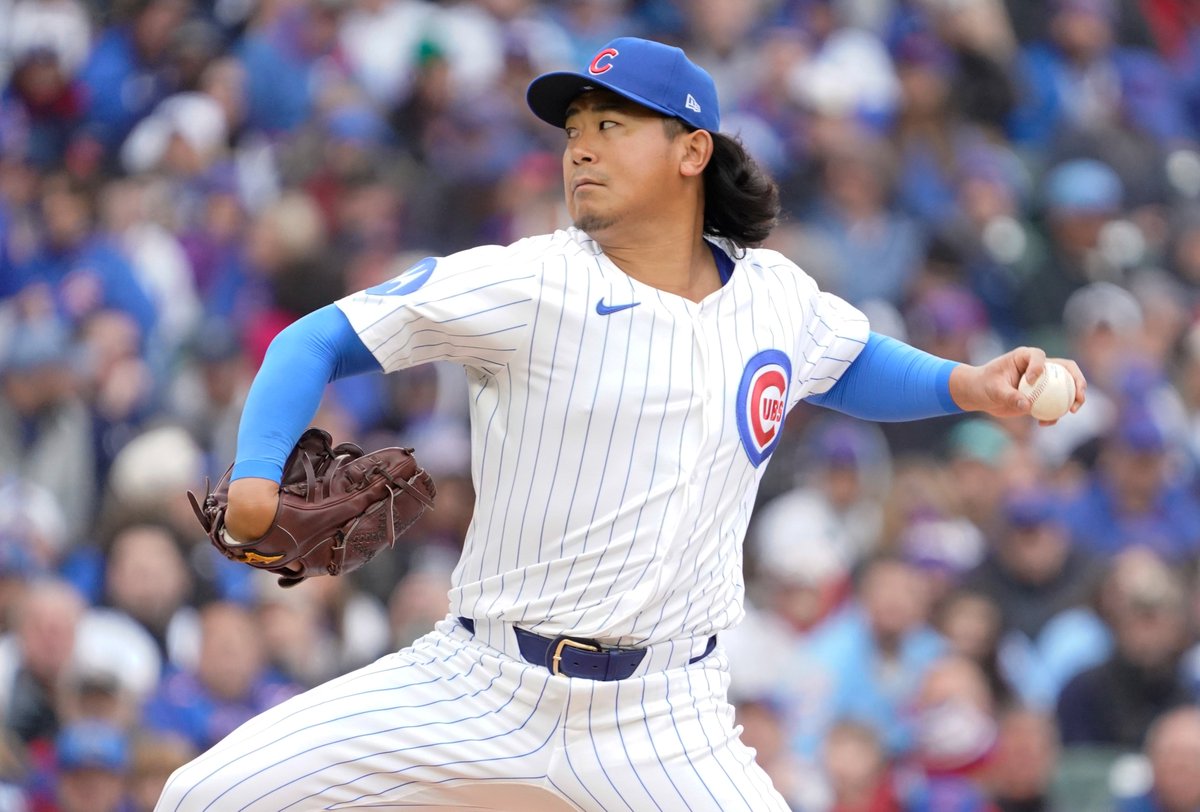 Shota Imanaga down to 2.72 ERA in his career so far. Cubs are now 25-7 when he is on the mound.