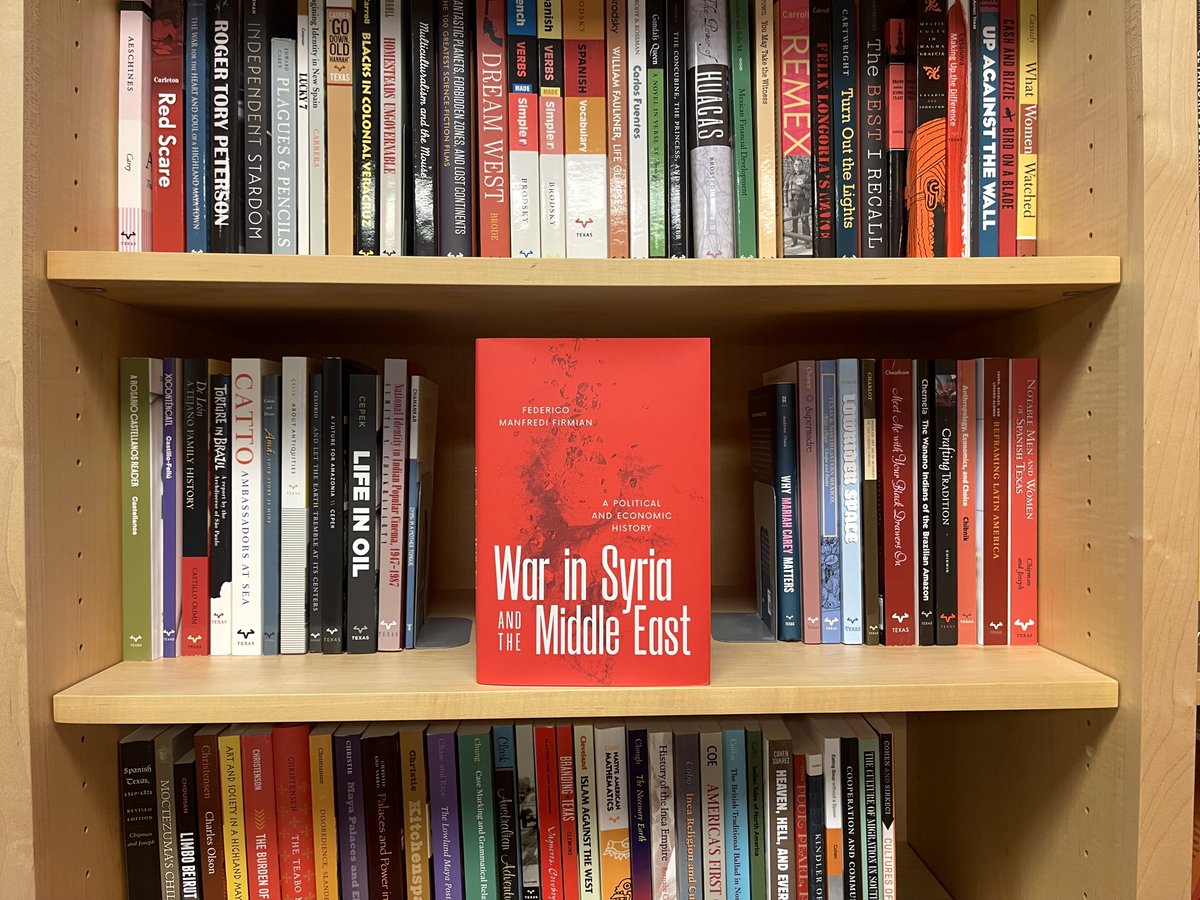 Out now, WAR IN SYRIA AND THE MIDDLE EAST presents an in-depth, interdisciplinary study to examine the causes of conflict in the Syria (and the larger Middle East). 🧵