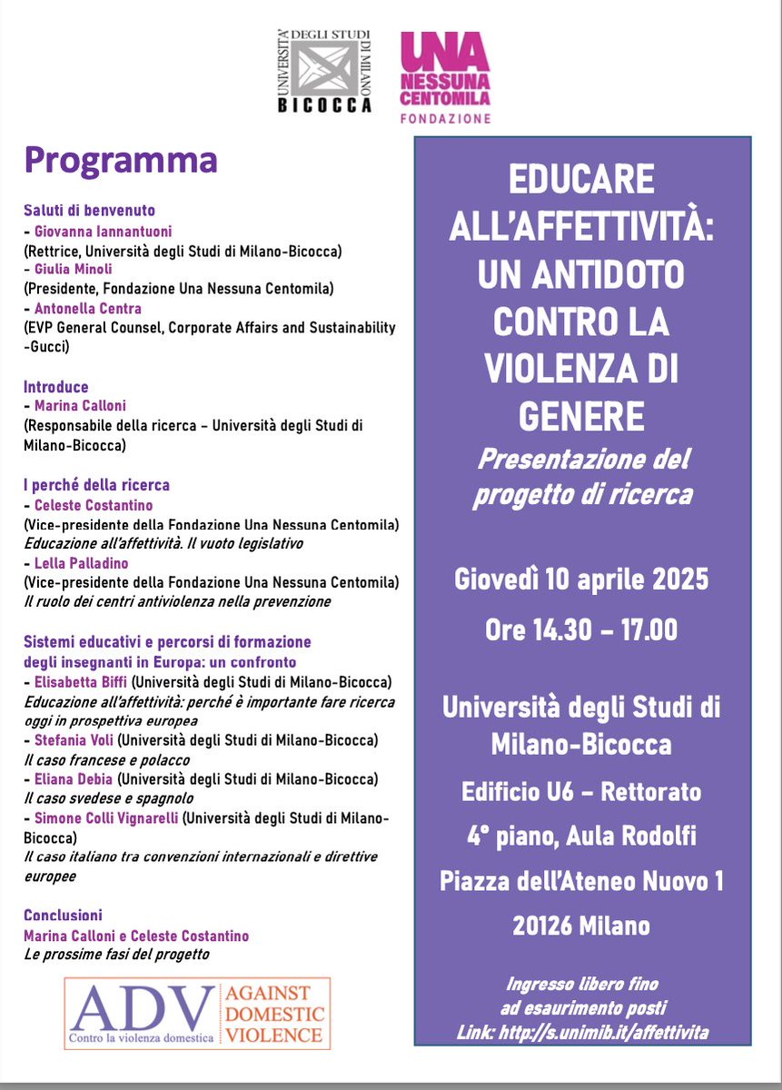 CalloniMarina's tweet photo. Educare all’affettività significa insegnare ai giovani a riconoscere e gestire le proprie emozioni e relazioni per favorire l’empatia, la consapevolezza e il rispetto reciproco, prevenendo la violenza di genere, il bullismo e il cyber bullismo #educareallaffettivita https://t.co/OHjRPiQVAs