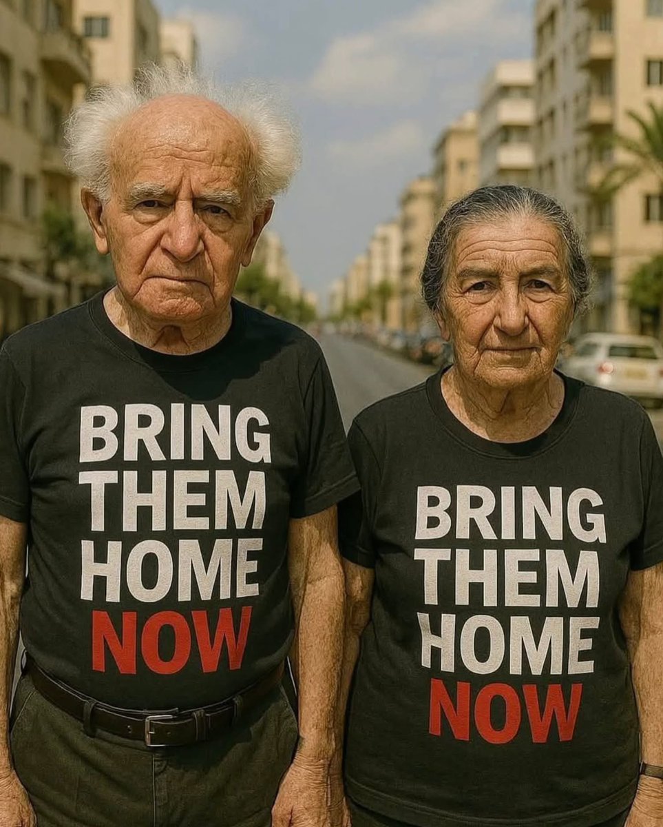 546 days. Still waiting. 

If David Ben-Gurion and Golda Meir were here, they wouldn’t rest until every hostage was home.

It’s time.

#bringthemhomenow #BGUCanada 

Credit: instagram.com/pletzcom