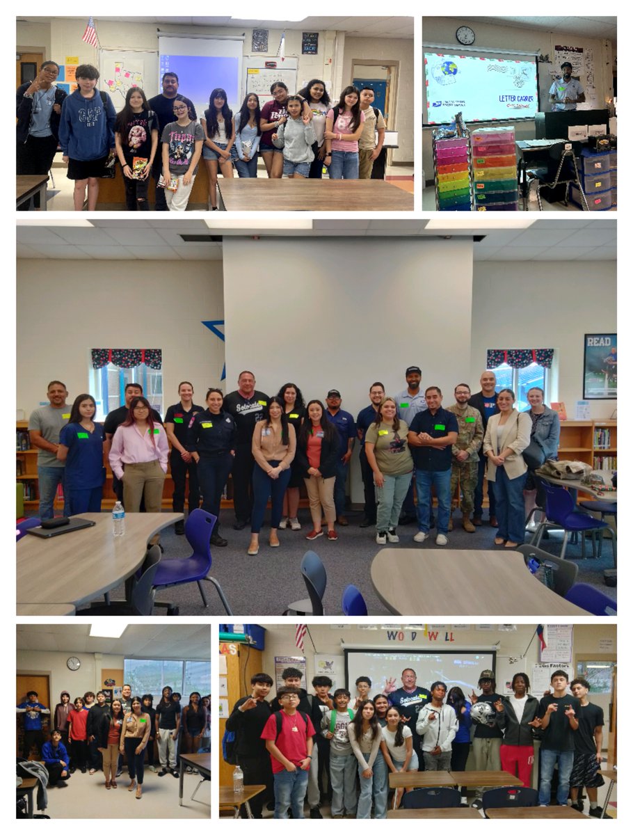 NeffCounselors's tweet image. A big shout out to all our participants who made our 2nd Annual @NISDPatNeff Career Day a HUGE success! 🤓 Our 8th graders are truly grateful for your time and encouraging words! #CareerReady #OpenDoorsOpenMinds It's never too early!!