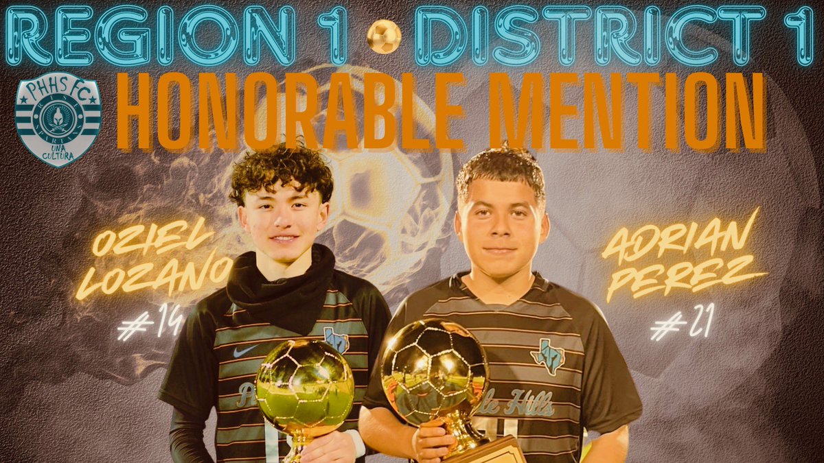 Pebble Hills HS Boys Futbol (@phhs_boysfutbol) on Twitter photo Congratulations to our All-District Honorable Mentions!!
Oziel Lozano Jr.
Adrian Perez So.
<a href="/CLopez_PHHS/">Carlos Lopez Martinez</a> <a href="/MGarcia_PHHS/">Mario Garcia</a> <a href="/Odiaz_MPMS/">Coach Diaz</a> <a href="/PHills_HS/">Pebble Hills High School</a> Congratulations to our All-District Honorable Mentions!!
Oziel Lozano Jr.
Adrian Perez So.
<a href="/CLopez_PHHS/">Carlos Lopez Martinez</a> <a href="/MGarcia_PHHS/">Mario Garcia</a> <a href="/Odiaz_MPMS/">Coach Diaz</a> <a href="/PHills_HS/">Pebble Hills High School</a>