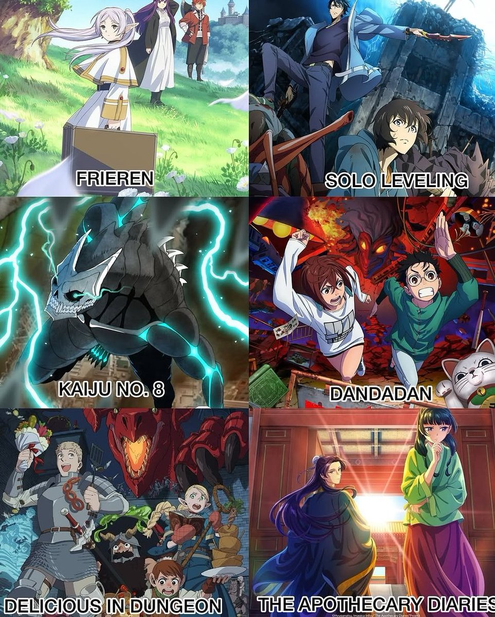 henrypd01's tweet image. Animes indicados para o *Anime do Ano de 2025* 

Quem ganha?