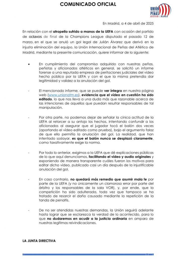 Peña Atletica Vicalvaro tweet media