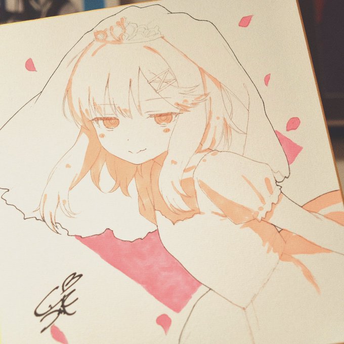 あ、色紙1枚だけあります 