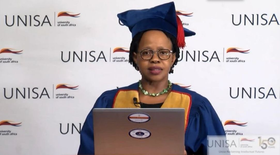 KHOTSONG! EXCITING NEWS 📚💻💃🏽We are honoured to inform you that <a href="/unisa/">Unisa</a> Vice Principal: Research, PG Studies, Innovation &amp;Commercializations Prof. Thenjiwe Meyiwa has been appointed as VICE CHANCELLOR ⁦<a href="/UniMpumalanga/">University of Mpumalanga</a>⁩ @Unisa Produces leaders for the PSET Sector🙌🏾🌻 Halala🌻