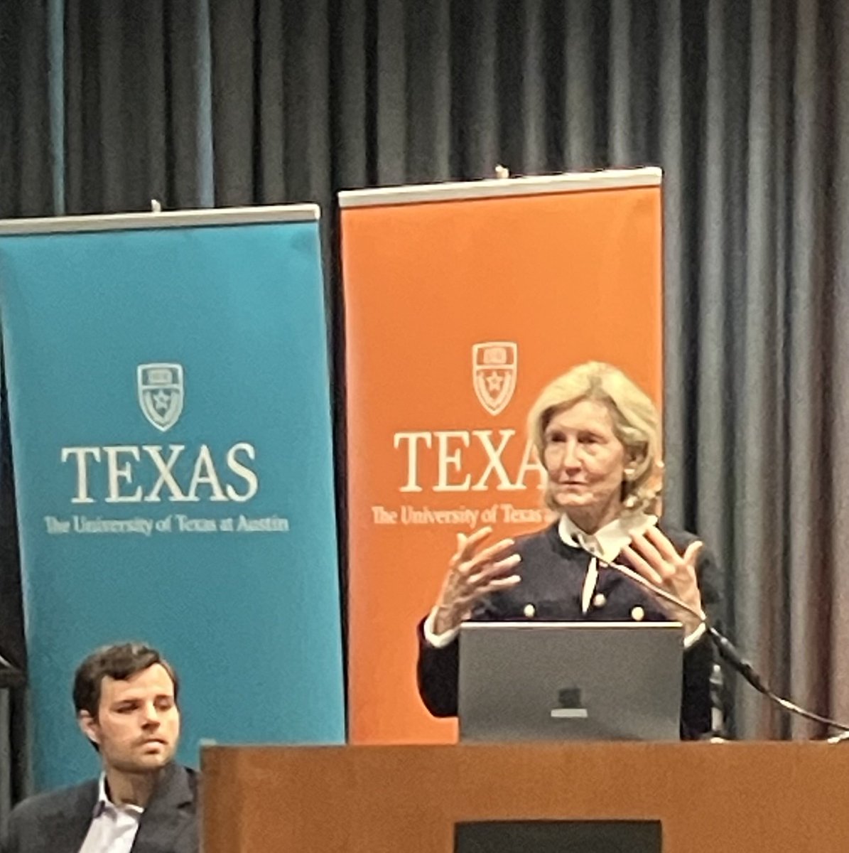 Kay Bailey Hutchison (@kaybaileyhutch) on Twitter photo #UTEnergyWeek drew large participation from energy professionals and students from the four schools with energy programs that make <a href="/KBHEnergyCenter/">The Kay Bailey Hutchison Energy Center</a> <a href="/UTAustin/">UT Austin</a> <a href="/UTexasLaw/">UTexasLaw</a> <a href="/UTexasMcCombs/">Texas McCombs</a> <a href="/CockrellSchool/">Texas Engineering</a> of Engineering <a href="/txgeosciences/">UT Jackson School of Geosciences</a> #UTEnergyWeek drew large participation from energy professionals and students from the four schools with energy programs that make <a href="/KBHEnergyCenter/">The Kay Bailey Hutchison Energy Center</a> <a href="/UTAustin/">UT Austin</a> <a href="/UTexasLaw/">UTexasLaw</a> <a href="/UTexasMcCombs/">Texas McCombs</a> <a href="/CockrellSchool/">Texas Engineering</a> of Engineering <a href="/txgeosciences/">UT Jackson School of Geosciences</a>