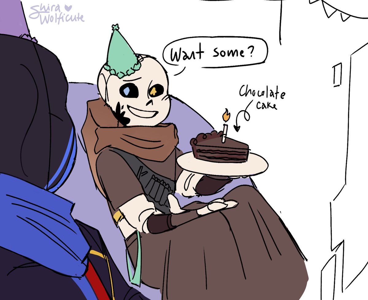 Shira_wolficute's tweet photo. HAPPY BIRTHDAY!! #errorsans #4月4日はErrorSansの誕生日 (1/2) https://t.co/l0fMLwIHCD