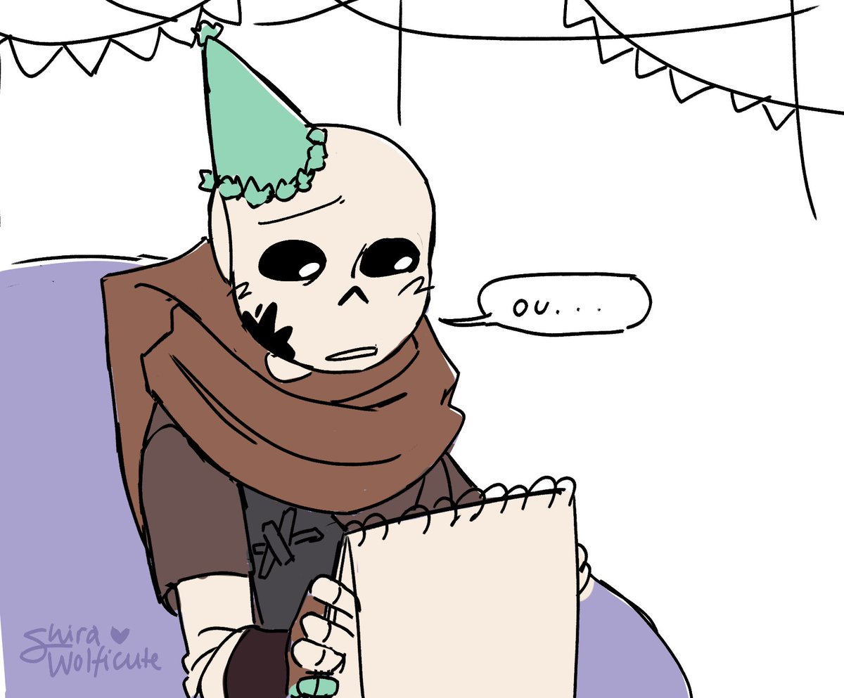 Shira_wolficute's tweet photo. HAPPY BIRTHDAY!! #errorsans #4月4日はErrorSansの誕生日 (1/2) https://t.co/l0fMLwIHCD