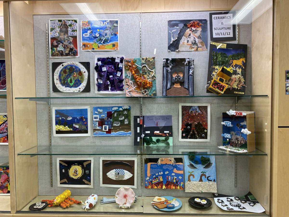 Cristina McAllister (@cristinamca41) on Twitter photo All EYES on the prize this sunny Friday! New beautiful work in the foyer cases! Check it out <a href="/alphaSD41/">École Alpha Secondary</a> ! All EYES on the prize this sunny Friday! New beautiful work in the foyer cases! Check it out <a href="/alphaSD41/">École Alpha Secondary</a> !