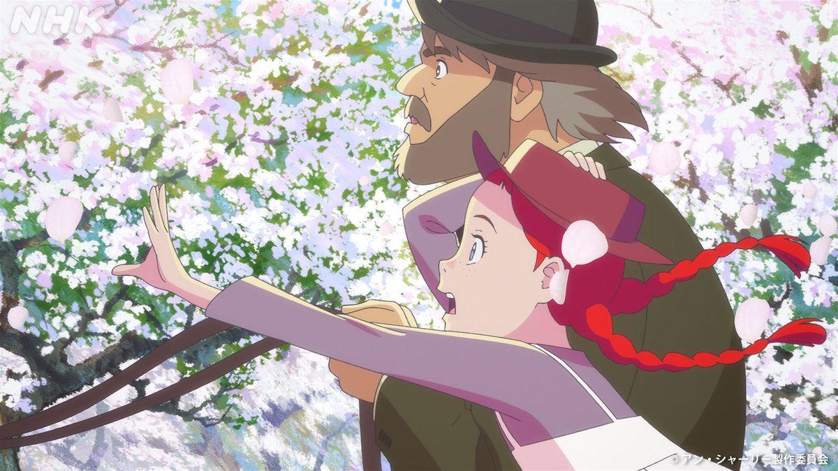nhk_animeworld's tweet photo. きょう放送！

アニメ　アン・シャーリー

(1) 世界って、とてもおもしろいところね
📺Eテレ 5(土) 午後6:25

想像力豊かで明るく、赤毛が特徴的な11歳の孤児、アン・シャーリー。
孤児院からプリンス・エドワード島のグリーン・ゲイブルズにやってきたアンは…

同時配信▼
https://t.co/xUniSRLFaN https://t.co/FJyLovfLwC