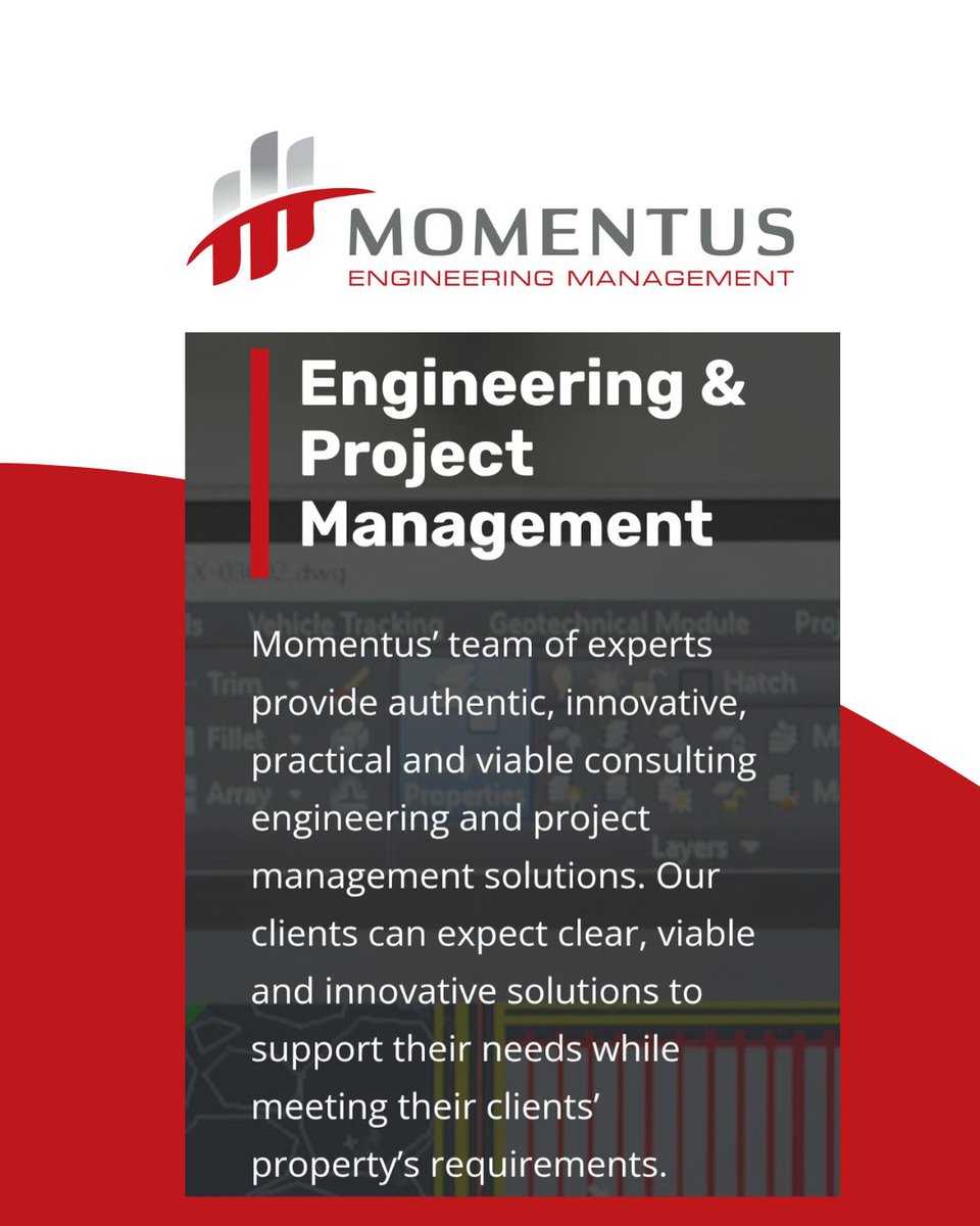 MomentusEng's tweet photo. Did you know?

Engineering &amp; Project Management are core services you can expect. 

Do you have a project in the works? 
Connect with us.
🌐 https://t.co/2aNYAiuuSu
📞 1.866.707.3785

#projectwork #projectmanagement #engineers #momentusengineering #engineering https://t.co/36pBeGiBLy