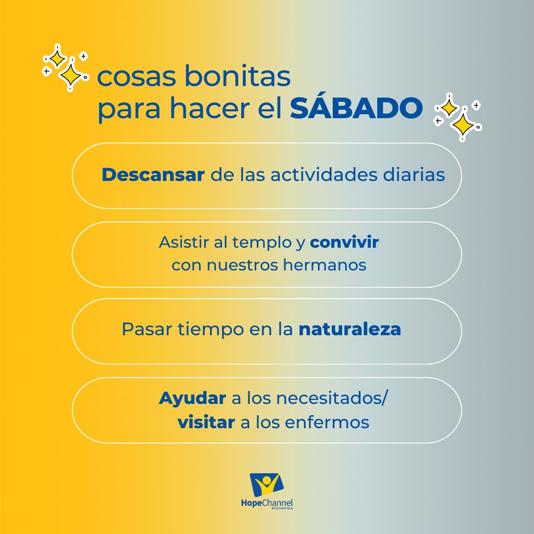 ✨ Somos grandemente bendecidos de haber recibido un regalo tan bonito 🎁💛
Que disfrutes este #SábadoFeliz en compañía de tus seres amados 👨‍👩‍👧‍👦💫, pero sobre todo en compañía de Dios 🙌🏽🕊️.