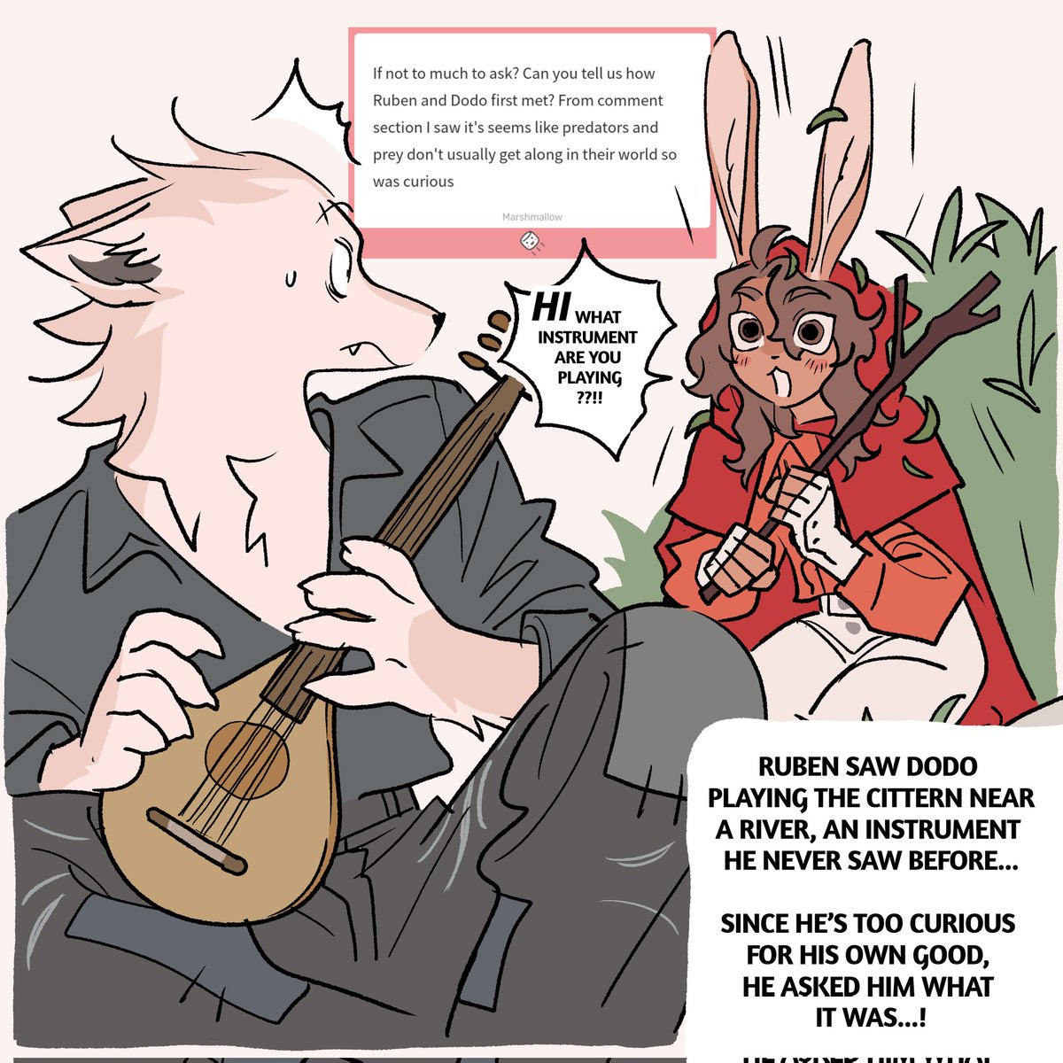 Some lore drop 🍎🐺 !! Thank you for the request!!! 