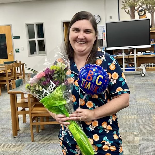 A special thank you to Mrs. Farley for making our library such a welcoming and inspiring place. Your passion for reading and learning is evident in everything you do. We’re so lucky to have you in our community! Happy National School Librarian Day, Mrs. Farley!