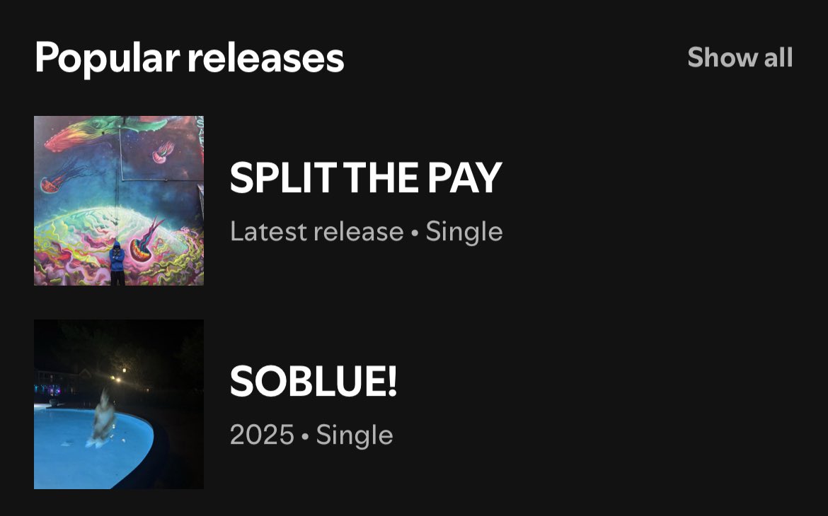 sowlzzy's tweet photo. dropped 2 brand new songs

which one we fkn with https://t.co/ks8LhUPrgc