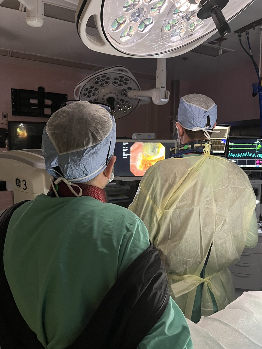 Katie Hutchins, MD (@kehutchins77) on Twitter photo 🥇 Fun Friday Fellow Mile*stone* 🥇
UNMC GI fellow Alex Praus
<a href="/MrSmartyPants_1/">Alex Praus</a> performing ERCP with CBD stone extraction
#FutureOfGI #LuckyPD #BestFellows 🥇 Fun Friday Fellow Mile*stone* 🥇
UNMC GI fellow Alex Praus
<a href="/MrSmartyPants_1/">Alex Praus</a> performing ERCP with CBD stone extraction
#FutureOfGI #LuckyPD #BestFellows