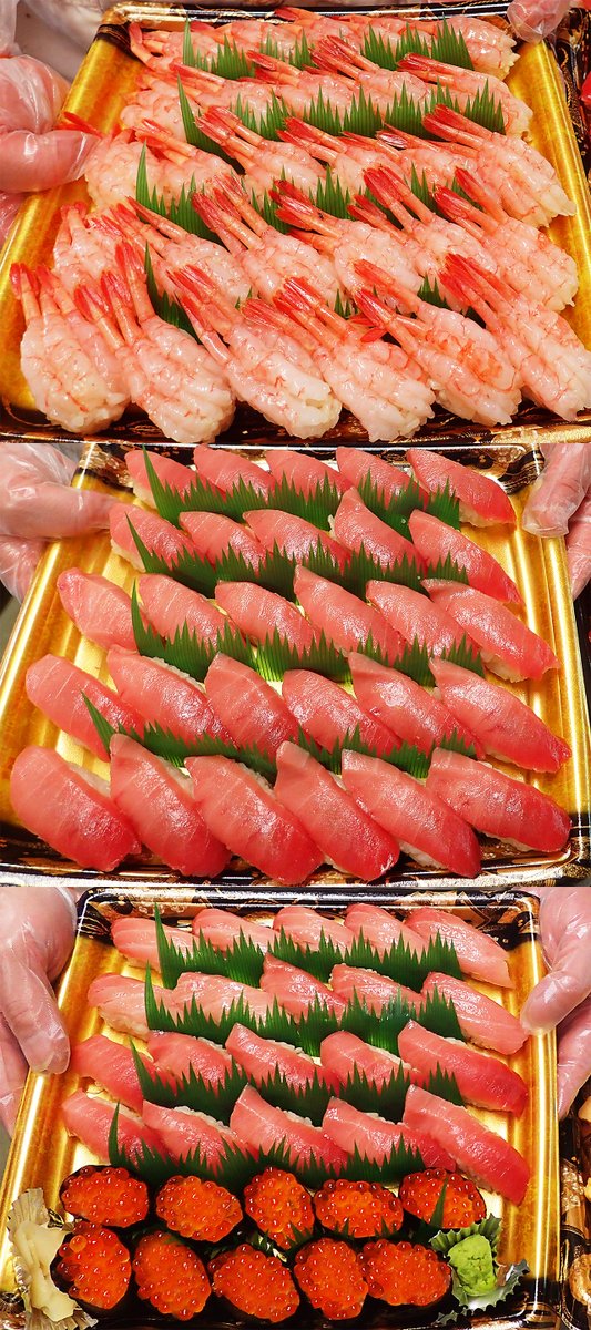 kyouzan_'s tweet image. 🥰#おはようございます 🥰
💖和歌山産天然ぶり入荷しました!💖
🔴黒潮で育った美味しいぶりです!🔴
✅本まぐろのかまとろ軍艦!✅
✅数量限定ですが半額でお届け!✅
🍱週末の半額メニュー!🍱
🔴【ぶりのあら汁】🔴
🔴【目鉢の上赤身】🔴
✨北海道産↓
🔴【ほたてづくし】🔴
✨味くらべ↓…