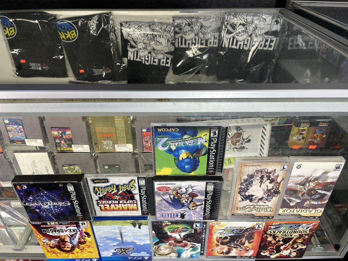 ArcadeBrooklyn's tweet photo. Small lot traded-in. #sony #ps3 #ps4 #ps1 games. #megamanlegends2 #mushashi #mvsf #starocean and more…. https://t.co/z8hZeILD4i