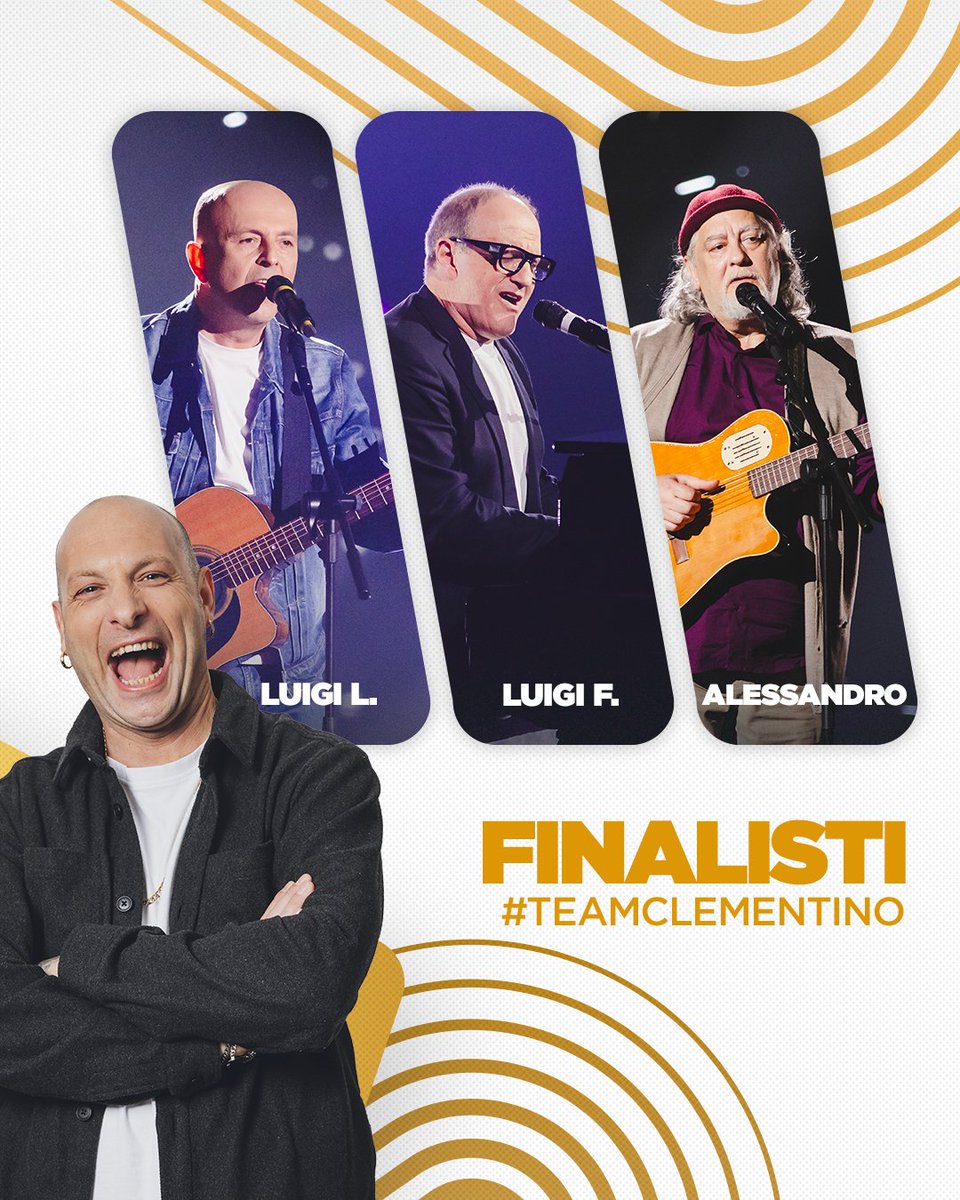 The Voice Of Italy (@thevoice_italy) on Twitter photo Si conclude in bellezza con il team di <a href="/CLEMENTINOIENA/">CLEMENTINO IENA</a>, le tre voci hanno conquistato il cuore del coach e un biglietto per la Finale di #TheVoiceSenior 😎✨ Si conclude in bellezza con il team di <a href="/CLEMENTINOIENA/">CLEMENTINO IENA</a>, le tre voci hanno conquistato il cuore del coach e un biglietto per la Finale di #TheVoiceSenior 😎✨