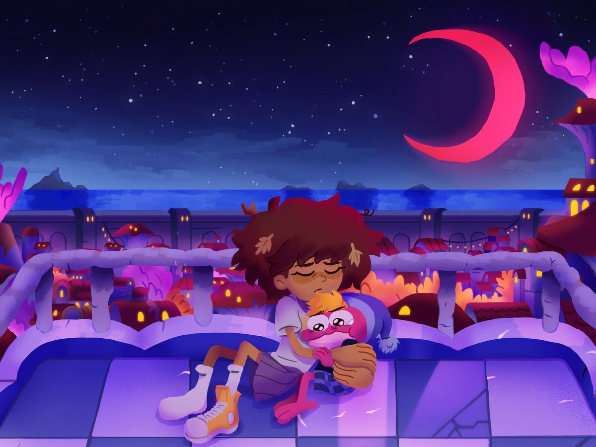 Friesnketc34217's tweet image. 🌃#Amphibia #Amphibiafanart #Amphibia_Contest