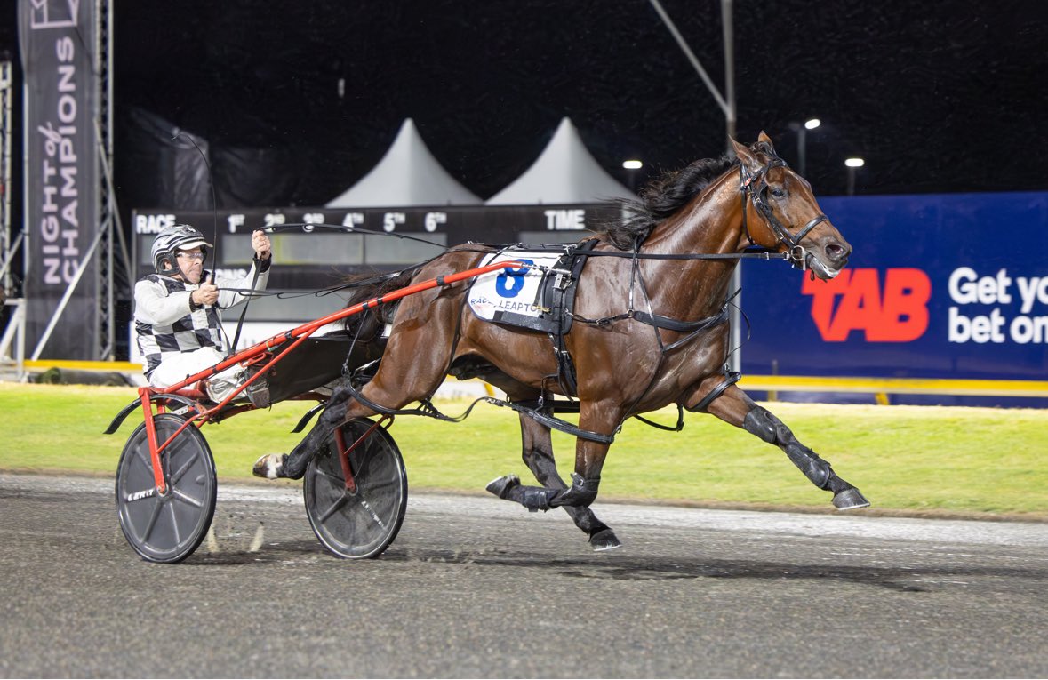 The morning after the “Larry” show.
We’re blessed to be watching one of the all-time greats. 
And that was his greatest performance yet. 
Pic: Race Images NZ