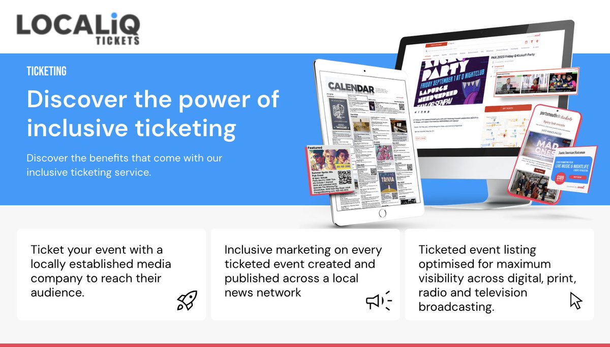 Checkout LOCALiQTickets Media Kit - Ticket and Promote your event with Newsquest Media accessing over 130 local news brands online and in print.

docs.google.com/presentation/d…