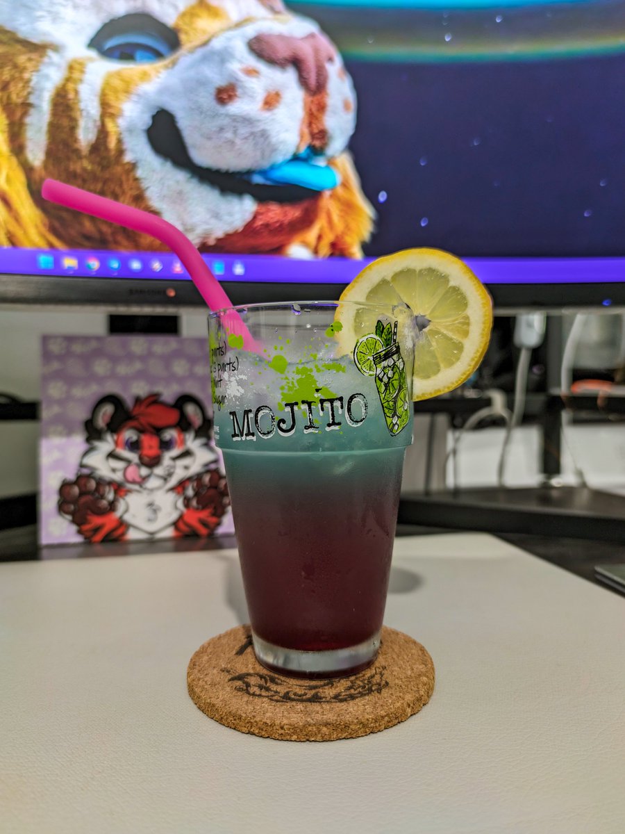 woops, 
I forgot about #FursuitFriday been busy making cocktails 😇