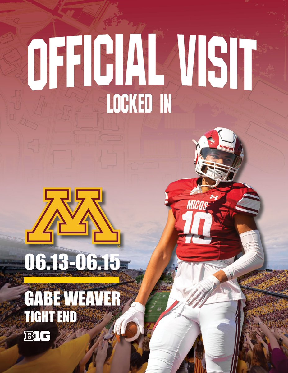 Locked in!!! <a href="/GopherFootball/">Minnesota Football</a> <a href="/CoachKoehler/">Eric Koehler</a> <a href="/Coach_Fleck/">P.J. Fleck</a> 
<a href="/CoachReedLive/">Carl Reed Jr.</a> <a href="/AllenTrieu/">Allen Trieu</a> <a href="/Excel360Footba1/">Excel360FootballTraining</a>