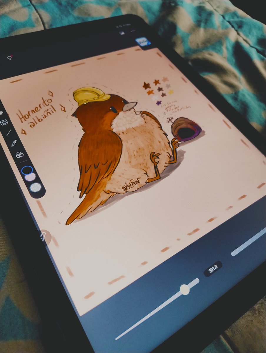 ArtPierrot's tweet photo. Hornerito albañil 🪶 
#hornero #bird #art #artwork #artday https://t.co/jYFGp7LUYy