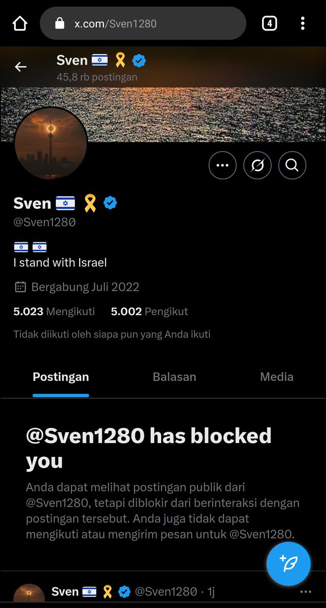 AKU_PUNYA01's tweet photo. @B4ckBL4ck3CI @Sven1280 Akun pecundang https://t.co/dcN4QBvRHO
