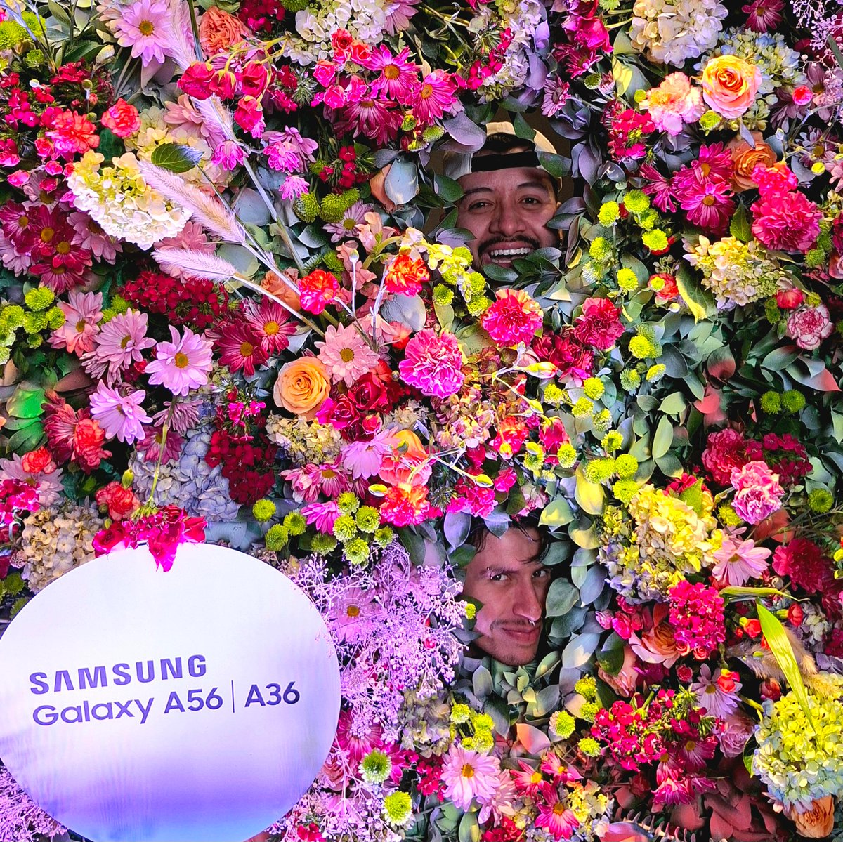 SamsungCO's tweet photo. ¿Noche Asombrosa con la Familia Galaxy? Check ✅
Y con el #GalaxyA56, no se nos escapó ni un momento. 👀✨
#InteligenciaAsombrosa #ComoQuierAs https://t.co/QrFnhjwwxY