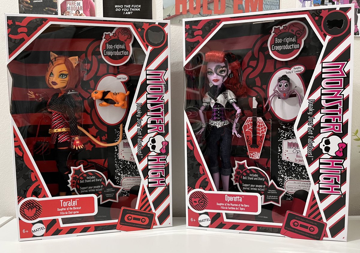 danthenile's tweet photo. OLHA QUEM CHEGOUUU AAAAAA(vou esperar as gรชmeas chegarem para decidir se abro elas ou deixo na caixa) tรด muito felizzzz ๐๐๐๐๐๐ฝ#monsterhigh #creeproductions https://t.co/1u0YIamkJG