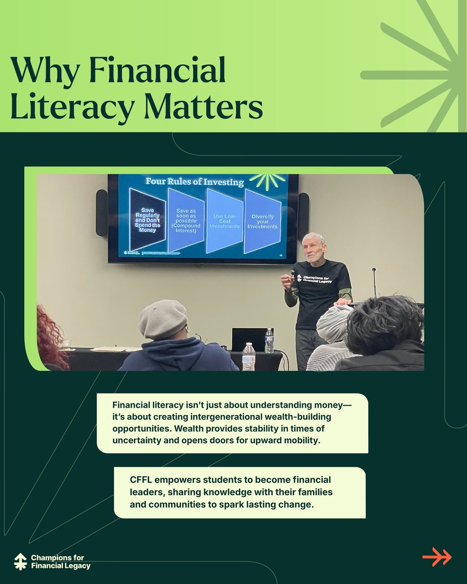 Champions For Financial Legacy (@cfflorg) on Twitter photo April is National Financial Literacy Month!
Financial literacy is more than understanding money—it’s a key to closing the wealth gap and creating lasting financial security. April is National Financial Literacy Month!
Financial literacy is more than understanding money—it’s a key to closing the wealth gap and creating lasting financial security.