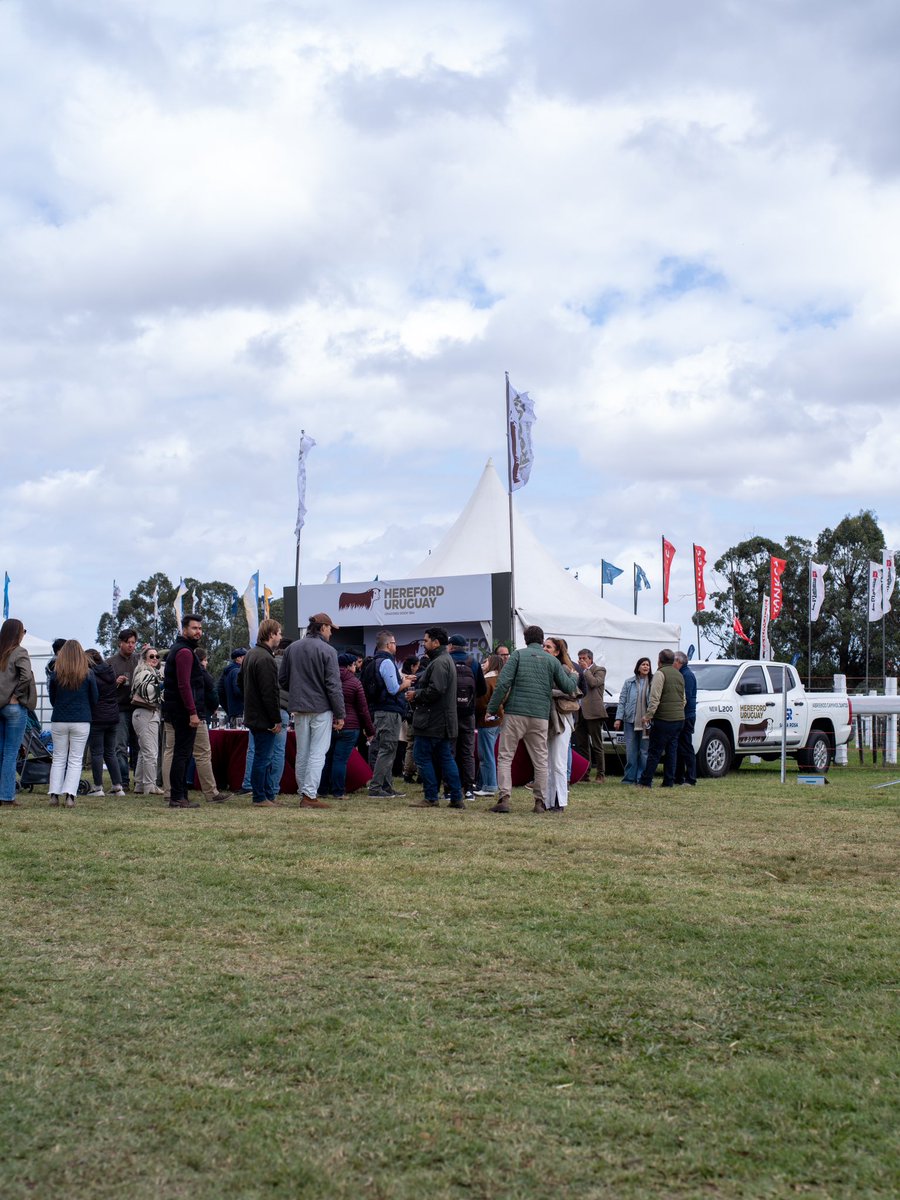 Lanzamos la 7ma edición de nuestra Expo Nacional Hereford que se realizará el próximo mes de mayo en <a href="/soagrorocha/">Sociedad Agropecuaria de Rocha</a> 
Los esperamos este sábado y domingo en el stand de #hereforduruguay <a href="/RuralDeMelilla/">RuralDeMelilla</a>