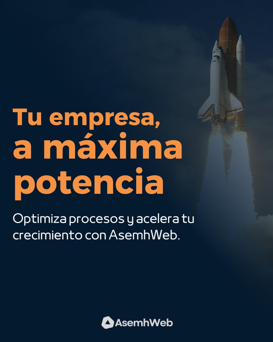 ASEMHWEB's tweet image. 🚀 Acelera tu empresa como nunca
AsemhWeb es el booster de productividad que necesitas
🔗 asemh.com.mx
#TurboBusiness