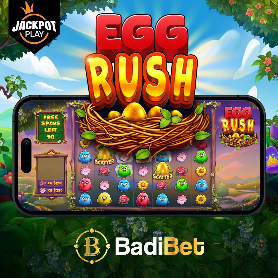 Yumurtalar dolu dolu geliyor!
Badibet’te EGG RUSH zamanı!

🥚 Altın yumurtaları topla
🎁 Sürpriz bonusları kap
🎰 spin’lerle kazancını katla!

Siteye giriş linkimiz profilimizde mevcuttur🥰 
📩 Detaylar için DM ya da 7/24 müşteri hizmetlerine ulaşabilirsiniz! 💬