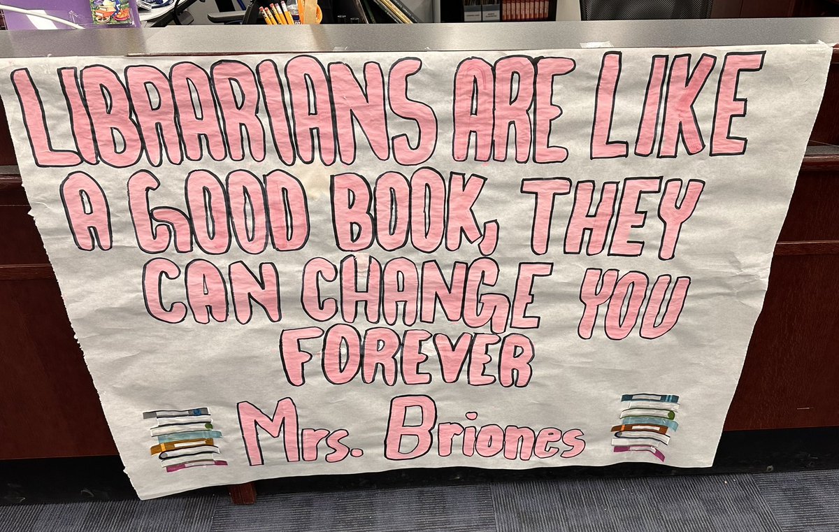 Bowie High School Library tweet media