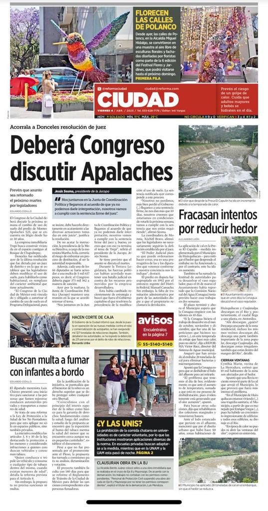 ¡YA ES NOTICIA NACIONAL!
El periódico Reforma documenta la contaminación crónica en la Presa -vaso regulador-El Capulín en #Huixquilucan.
Vecinos vivimos entre infecciones, olores tóxicos y negligencia oficial.
¿Hasta cuándo las autoridades harán su trabajo?
#PresaElCapulín
