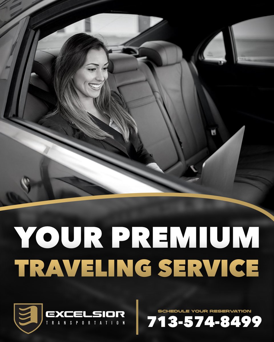 ExcelsiorDriver's tweet image. Make work trips comfortable and luxurious with Excelsior Transportation&apos;s corporate travel services. We provide seamless and reliable transportation for executives, VIPs, and corporate events.

Call us at (713) 574-8499 📱 Or
visit excelsiorlimo.com 💻