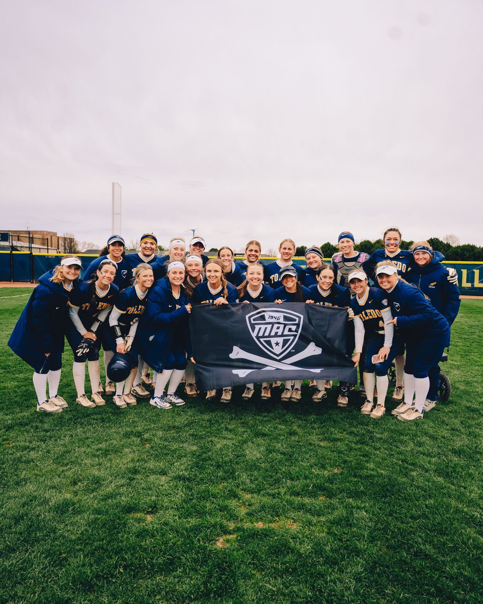 FLY THE FLAG! 🏴‍☠️🚀

Toledo sweeps a doubleheader with Michigan State at Scott Park on Friday! 🫡

#TeamToledo