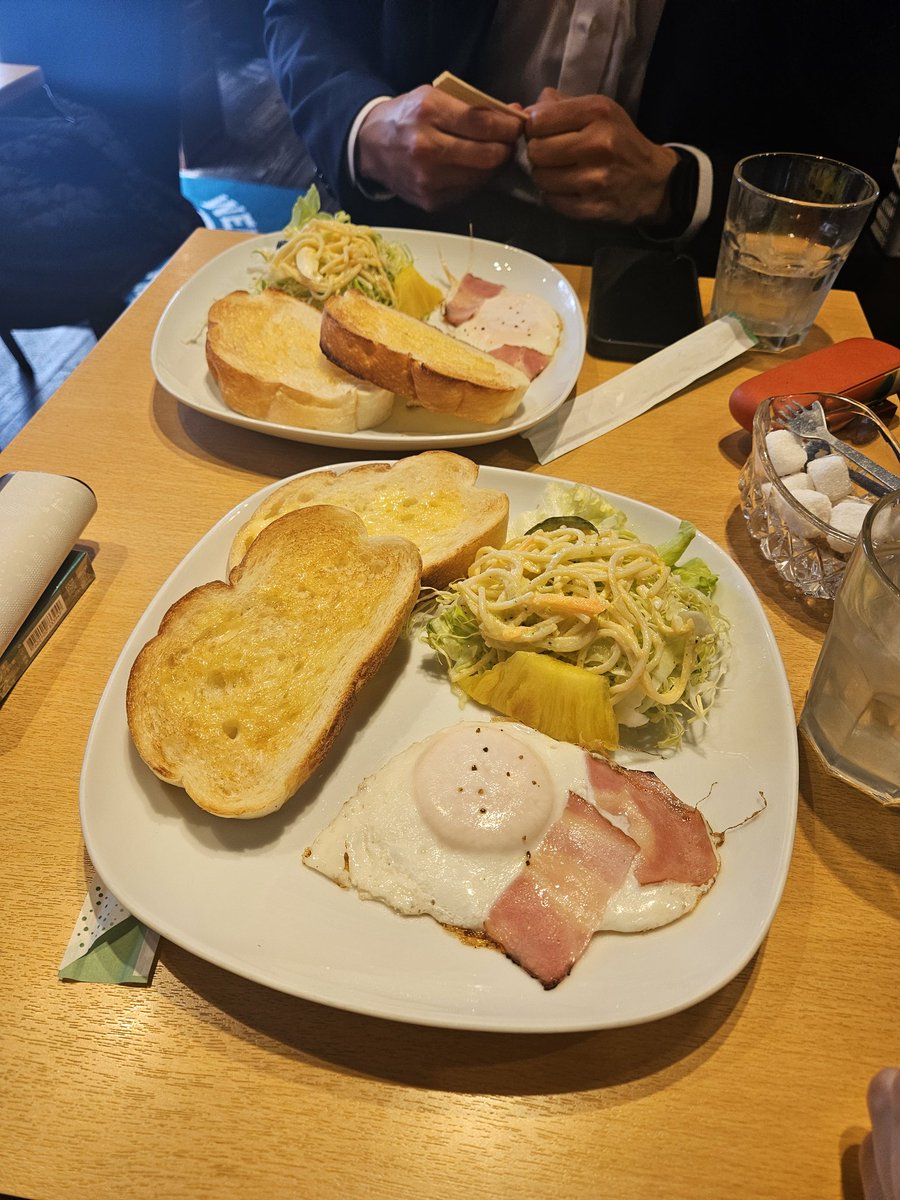 mint_1013's tweet photo. 出勤前にモーニング https://t.co/irNyexs9xk