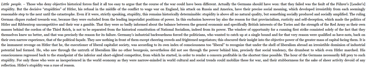 bottom4workers's tweet photo. Adorno, Minima Moralia, 1945 https://t.co/Nssnva4h6C