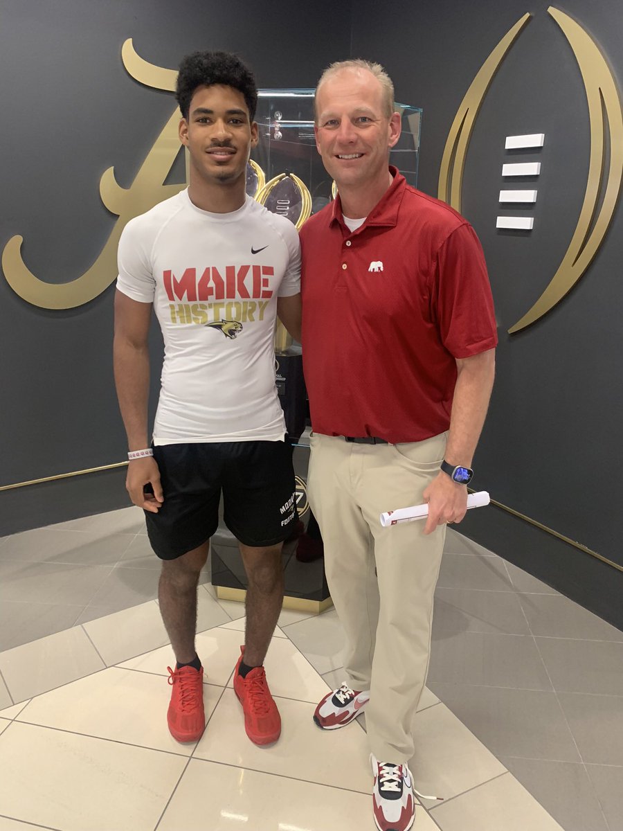MacaidenBrown's tweet image. Enjoyed my visit to Alabama where it was great talking with HC @KalenDeBoer along w/Coach Jones & Roach. A special thanks to Jatavious Sanders for the tour.
@AlabamaFTBL
@On3Recruits
@247recruiting
@NP_Florida
@fbscout_florida
@NPCoachJeff
@fbscout_florida
@Mooney_FB