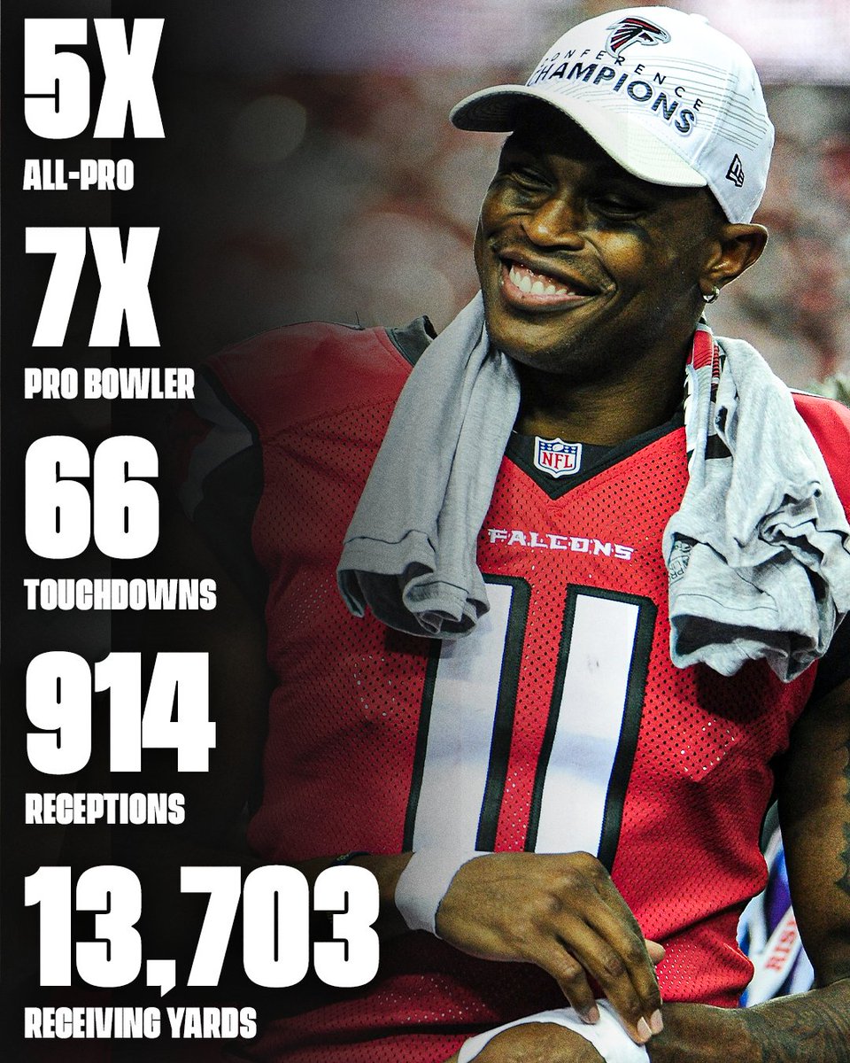 JULIO JONES WAS ELITE 🔥
 
WHAT A CAREER 👏