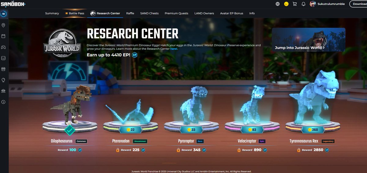 Suku Three Di Artitst (@sukutrulum) on Twitter photo Who thinks they have a better dinosaur lineup in <a href="/TheSandboxGame/">The Sandbox</a> 😤 tsbga.me/TheSandbox #AlphaSeason5 Who thinks they have a better dinosaur lineup in <a href="/TheSandboxGame/">The Sandbox</a> 😤 tsbga.me/TheSandbox #AlphaSeason5