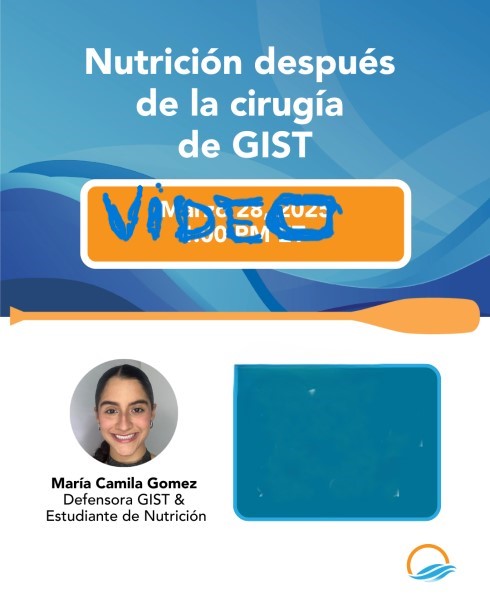 Video de la charla- coloquio: nutrición después de una gastrectomía total o parcial en pacientes de Gist. colectivogist.wordpress.com/2025/04/05/vid…